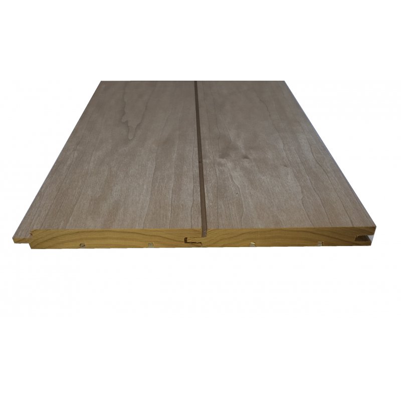 Sauna Profilholz Thermo-Espe "Exklusive" 15x120mm A-Sortier