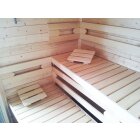 Premium Vario Massivholz Sauna M02 2,40 x 2,00m