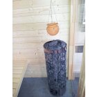 Premium Vario Massivholz Sauna M02 2,40 x 2,00m