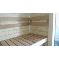 Premium Vario Massivholz Sauna M03 2,00 x 1,93m
