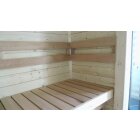 Premium Vario Massivholz Sauna M03 2,00 x 1,93m