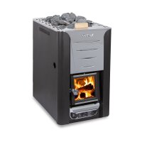 Holzbeheizter Saunaofen Harvia 20 ES Pro Schwarz - CE