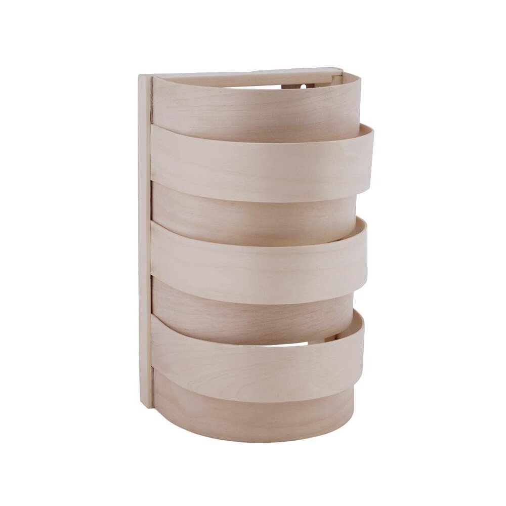 SAWO Saunalampenschirm aus Espenholz