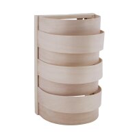 SAWO Saunalampenschirm aus Espenholz