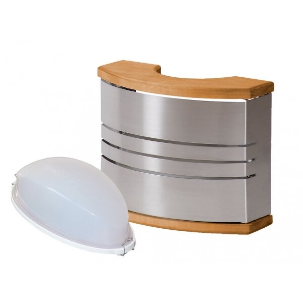 Harvia Legend Saunalampe / Saunaleuchte in Edelstahl