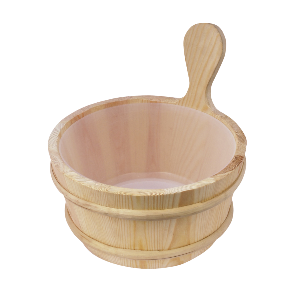 Harvia Aufgusseimer 3,5 L | Saunakübel für Aufgüsse, mit Griff für komfortables Handling & gleichmäßiges Aufgießen