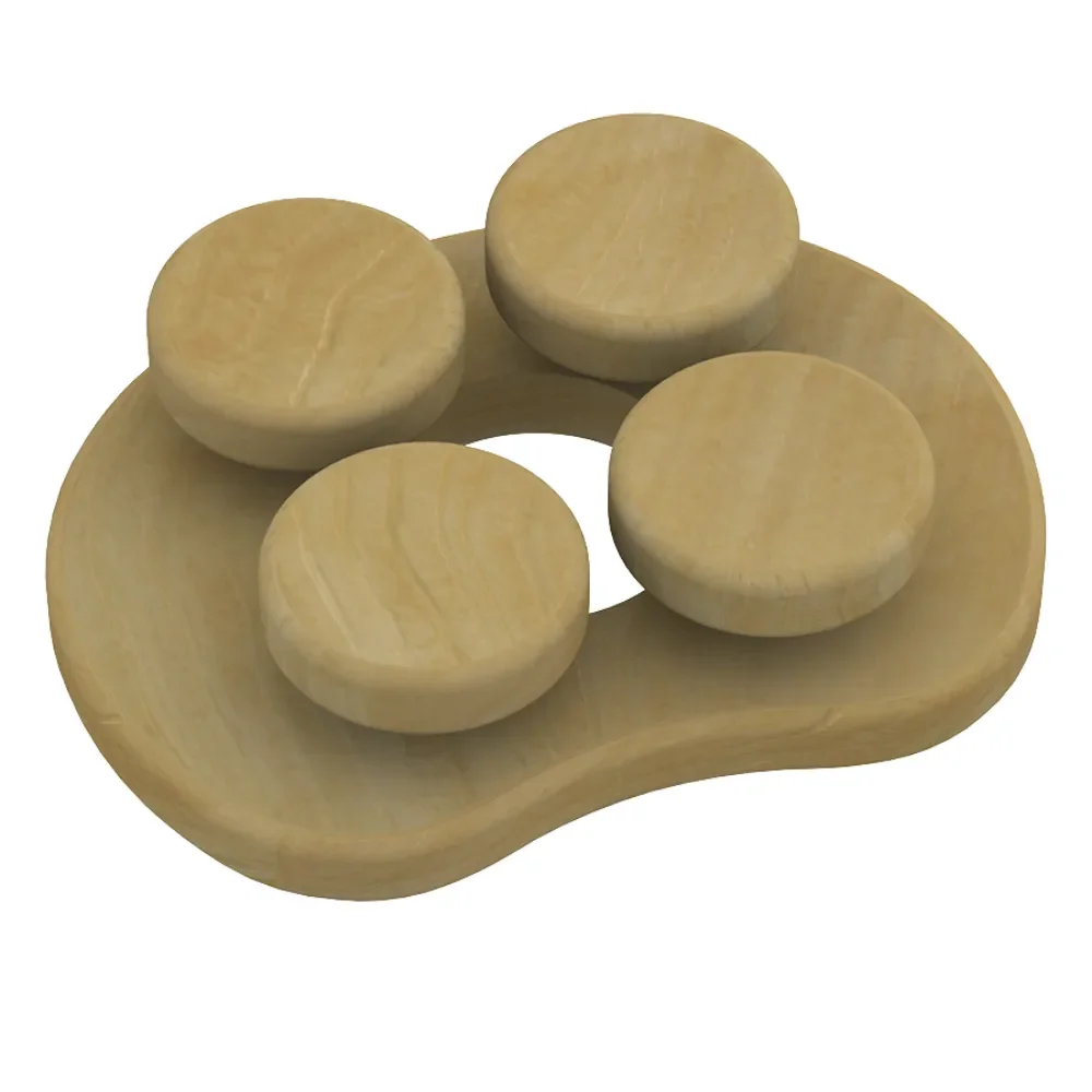 Saunakopfstütze aus Zedernholz