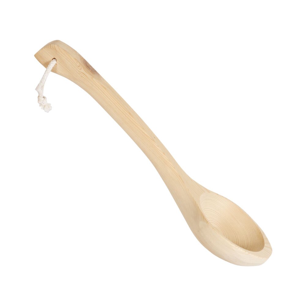 Harvia Schöpfkelle 36 cm | Aufgusskelle für Sauna, 36 cm Länge, robust & ideal für gleichmäßiges Aufgießen