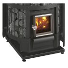 Harvia WL100 Schutzplatte Schwarz für holzbeheizte Öfen