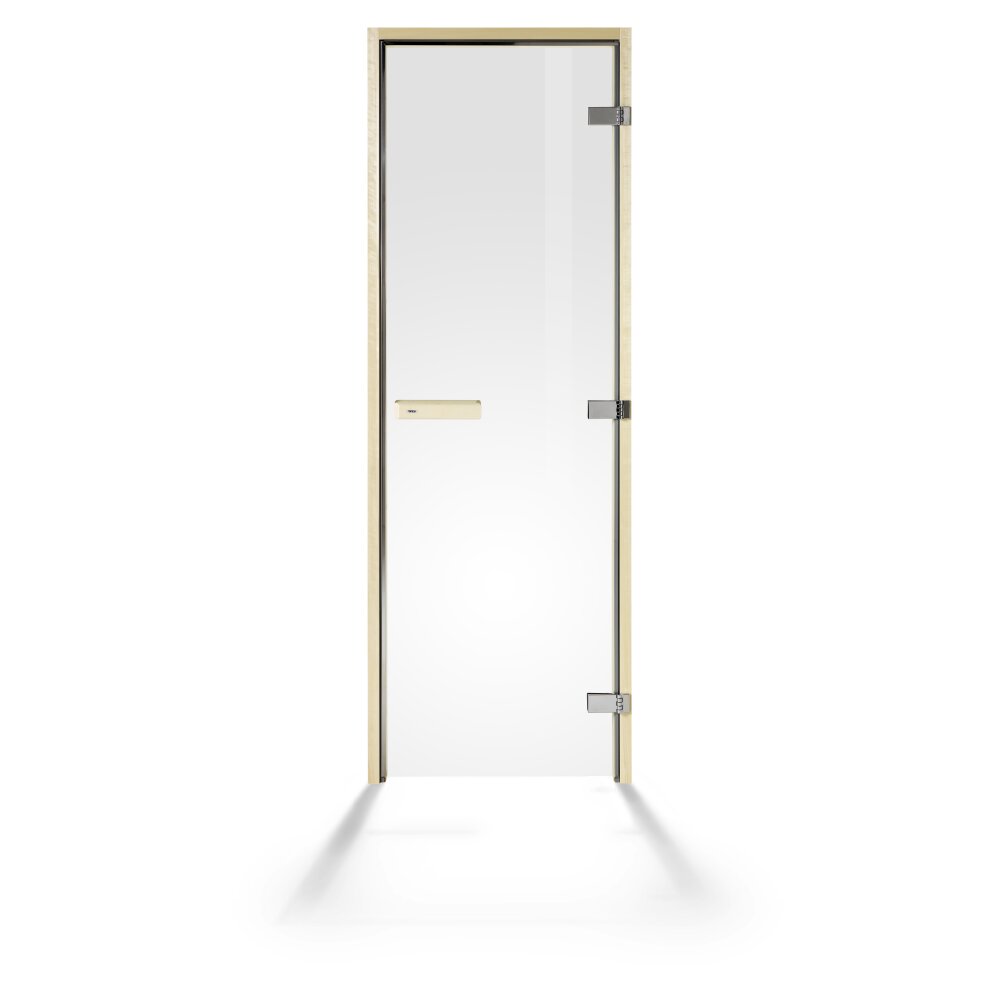 Tylö Saunatür "DGL" 70 x 190 cm Klarglas Pinie