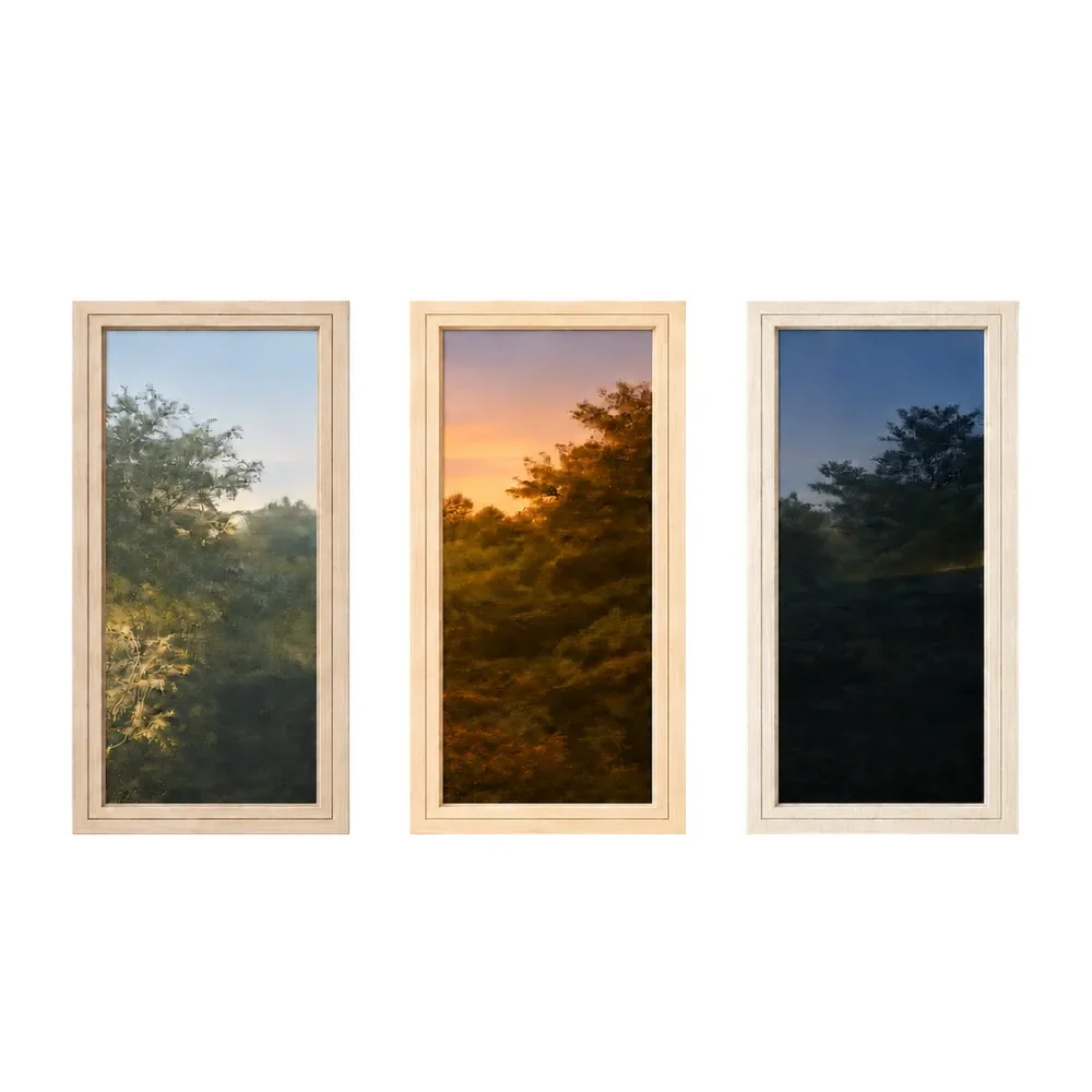 Saunafenster 600x900 mm | 8 mm Sicherheitsglas, Holzrahmen aus Erle, Espe oder Pinie, einbaufertig montiert, Farbe wählbar| MegaSauna