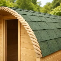 Dachschindeln Rechteck dunkelgrün