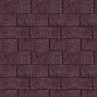 Dachschindeln Rechteck dunkelrot