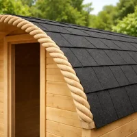 Dachschindeln Rechteck schwarz