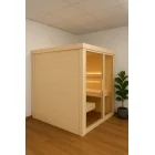 Sauna Blockbohlen Espe astarm 45 x 121 mm