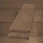 Sauna Profilholz Thermo-Espe "Exklusive" (keilgezinkt) 15x120mm A-Sortierung