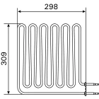 Ersatz-Heizstab für Vega Pro BC135 / Vega Pro BC165 (ZSB-462)