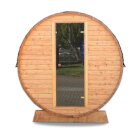 Fass-Sauna "Premium-L" mit Vorraum
