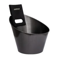 Saunazubehör Set 3 Teilig Schwarz Edelstahl