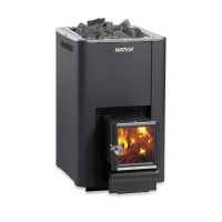 Holzbeheizter Saunaofen Harvia 20 Pro SL mit Schornstein...