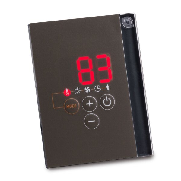 Saunasteuerung Harvia Pro D2 Schwarz für finnische Saunaöfen