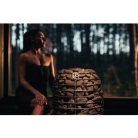 Saunaofen HUUM HIVE 15,0 kW inkl. Steuerung HUUM UKU App 4G mit runden Saunasteinen