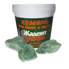 Jadeit Premium Saunasteine (gespaltet) 100-130mm 20kg Eimer