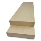Espenholz Saunabanklatten 28 x 120 mm