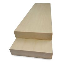 Espenholz Saunabanklatten 28 x 120 mm 1,80 Meter