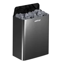 Saunaofen Harvia The Wall Black inkl. Steuerung HUUM UKU