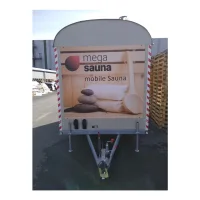 Mobile Sauna als Bauwagen - Ausstellungsstück