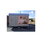 Mobile Sauna als Bauwagen - Ausstellungsstück