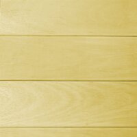 Abachi Saunabanklatten &quot;Deluxe&quot; extrabreit 32 x 150 mm (B-Ware)