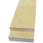 Abachi Saunabanklatten "Deluxe" extrabreit 32 x 150 mm (B-Ware)