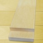 Abachi Saunabanklatten "Deluxe" extrabreit 32 x 150 mm (B-Ware)