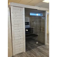 Innensauna mit Glasfront - Ausstellungsst&uuml;ck