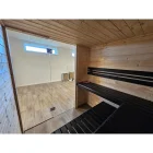 Innensauna mit Glasfront - Ausstellungsstück