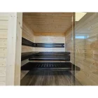 Innensauna mit Glasfront - Ausstellungsstück