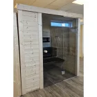Innensauna mit Glasfront - Ausstellungsstück