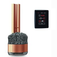 Saunaofen Saunum Professional Corner inkl. Steuerung &quot;Leil Plus&quot; und Saunasteinen