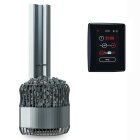 Saunaofen Saunum Professional Corner inkl. Steuerung "Leil Plus" und Saunasteinen