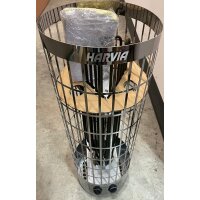 Harvia Cilindro 9,0 kW integrierte Steuerung Stahl Offen...