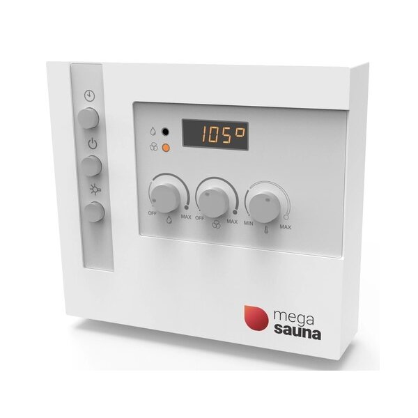 Saunasteuerung bioCOMFORT bis 10,5 kW für Bio-Kombi-Saunaöfen