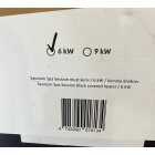 Saunaofen Saunum Spa Session mit Leil Steuerung & Bedienteil 6 kW schwarz geschlossen (Ausstellungsstück)