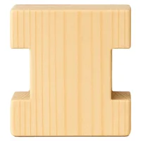 Eckpfosten zum Bau einer 70 mm Massivholzsauna | Fichte | 2,00 Meter | 180&deg; | Doppelseitige Nut (70 mm)