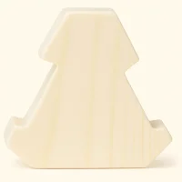 Eckpfosten zum Bau einer 45 mm Massivholzsauna | Espe | 2,00 Meter | 60&deg; | Doppelseitige Nut (45 mm)