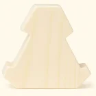 Eckpfosten zum Bau einer 45 mm Massivholzsauna | Espe | 2,00 Meter | 60° | Doppelseitige Nut (45 mm)