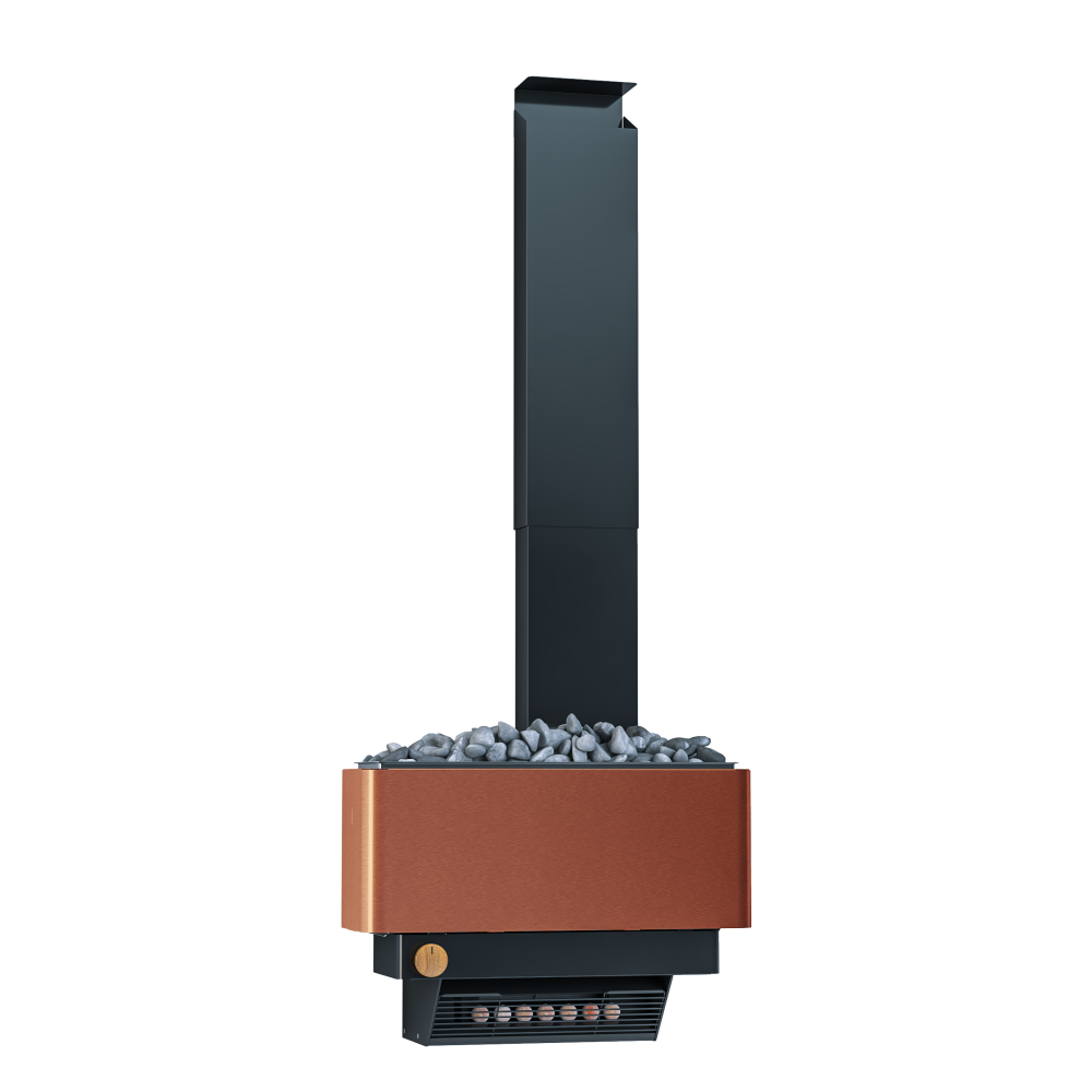 Saunaofen Saunum Premium für externe Steuerung Kupfer 6kW, inkl. Standfuß (Ausstellungsstück)