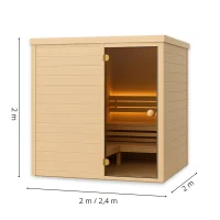 DIY Saunabausatz Standard – Komplettes Materialset...