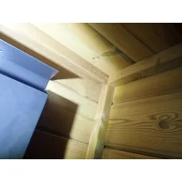 Saunakabine "Luva R" mit Eckeinstieg und Aufgussautomatik (Ausstellungsst&uuml;ck)